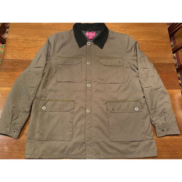 XXL John Browning Heritage Collection Denning Quilted Shirt Jacket Brown Hunting - Picture 1 of 11